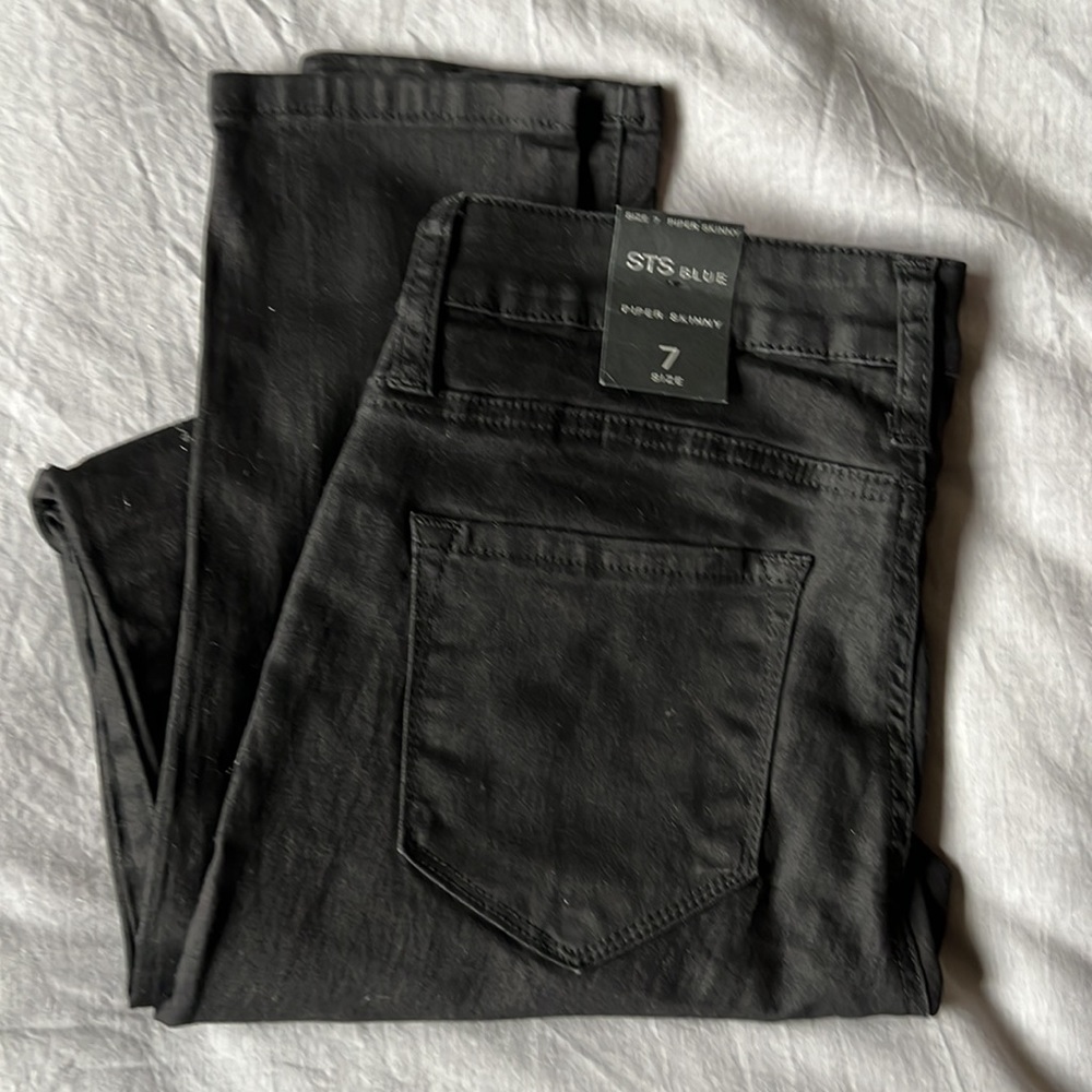 NWT • STS Blue “Piper” Black Skinny Jeans • Women’s Size 6/Juniors Size 7 👖 - Picture 15 of 16